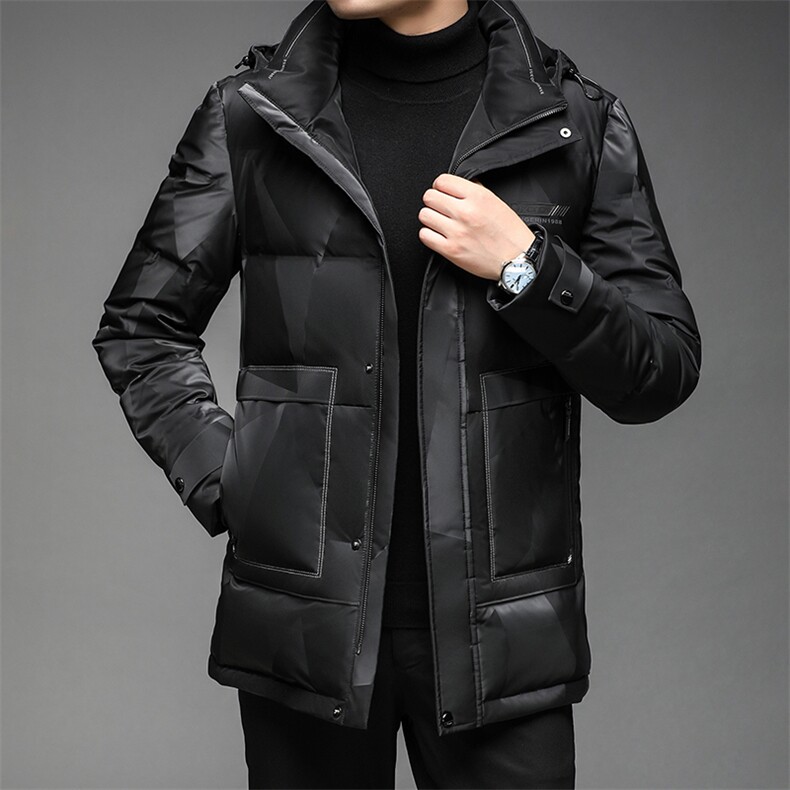 SQY2891秋冬新款2023年男士休闲羽绒服加厚保暖夹克外套P325，男装羽绒服，电商B360