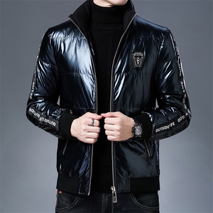 2023新款冬装羽绒服中青年男士加厚保暖防寒立领外套AJY8702-P265图片