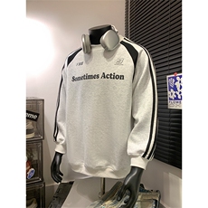 360g重磅拼接撞色圆领卫衣男M-3XLFSW700P50控78，男装卫衣，电商B219B