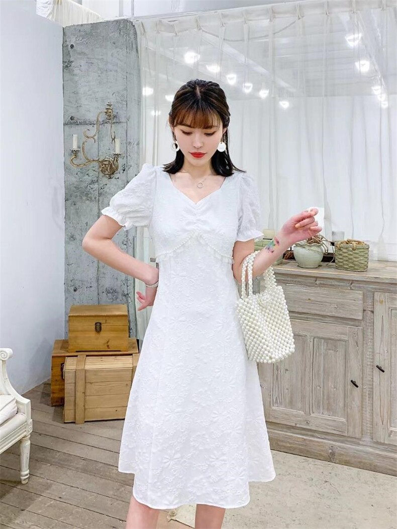 【现货】夏季新款优雅气质连衣裙，女装连衣裙，芷炫