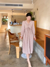 【美巾涵】春季碎花连衣裙，女装连衣裙，美巾涵