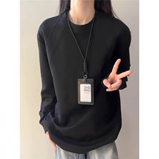 5547-P38新款美式复古拼接肩甲空气层百搭运动卫衣，女装卫衣/绒衫，星座617A-2