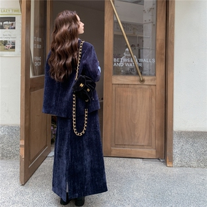 高级感轻熟风西装套装女2025秋季新款气质假两件西服半身裙两件套图片