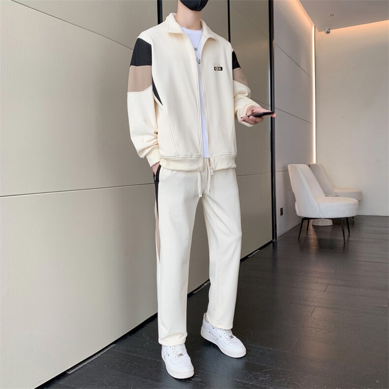 TH880-P85秋季新款男生套装学生夹克青少年上衣开衫大童裤子外套,男装休闲套装,星座507A（原星座306B-2）