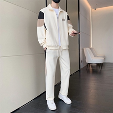 TH880-P85秋季新款男生套装学生夹克青少年上衣开衫大童裤子外套，男装休闲套装，星座507A（原星座306B-2）