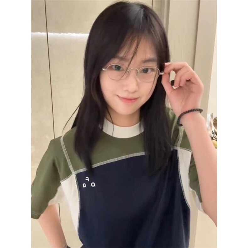 H0545-P35纯棉2026新款休闲短袖t恤女,女装T恤,星座617A-2