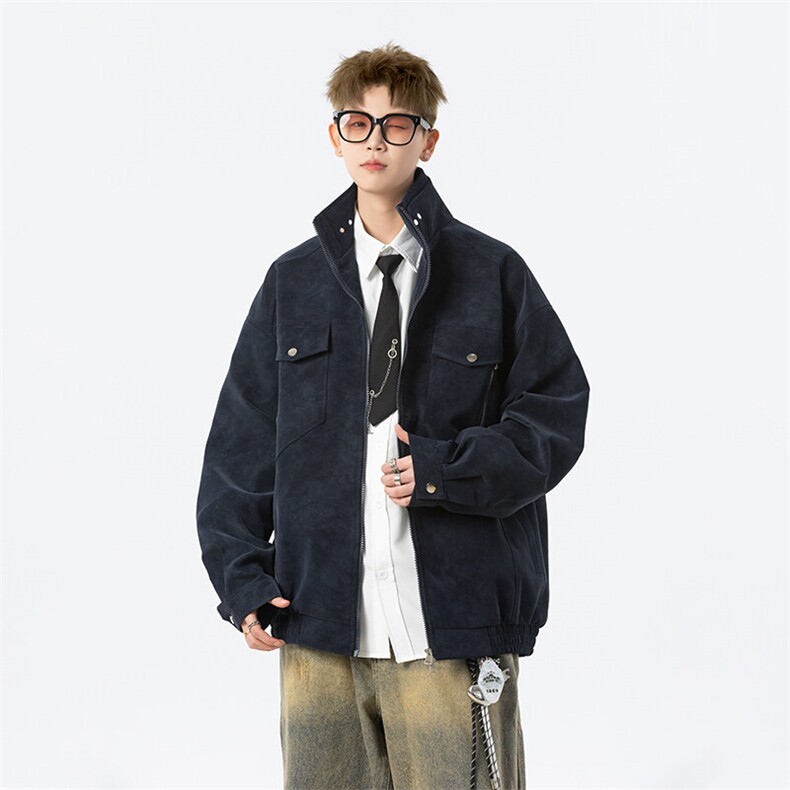 现货男士皮夹克机车情侣皮衣外套JK306P80,男装夹克,星座1904A-1