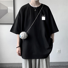 华夫格t恤男短袖男大码五分袖大皂风HT73397-P22，男装T恤，电商A040