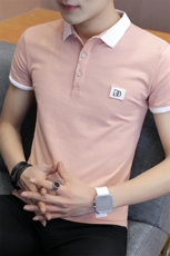 8701-P30短袖t恤男带领翻领保罗POLO衫夏季商务潮牌潮流简约，男装Polo衫，电商D310B