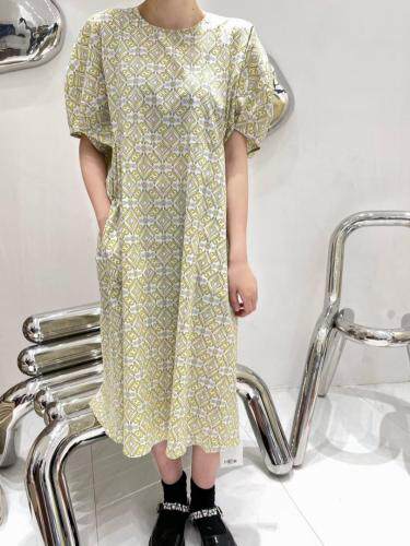 2021复古花连衣裙，女装连衣裙，Ultra Niche