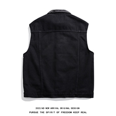 MJ208J-P68-限价98M-5XL现货男士得物马夹背心外套牛仔cityboy，男装背心/马甲，星座103A