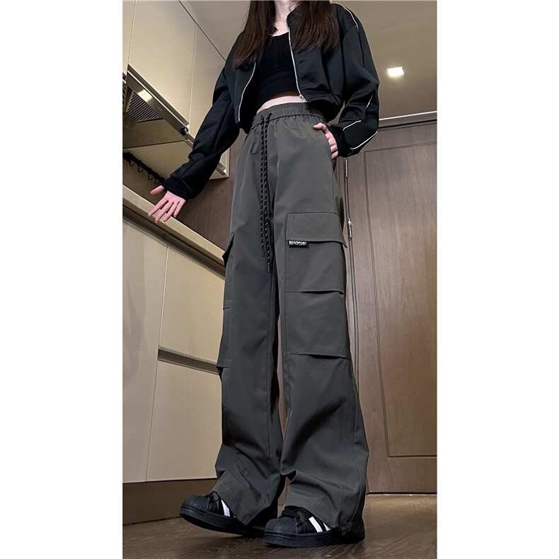 户外机能风秋季新款潮流双褶设计宽松冲锋裤B315-K829-特p35控68,男装休闲裤,电商B315