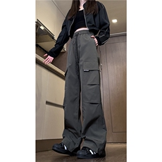 户外机能风秋季新款潮流双褶设计宽松冲锋裤B315-K829-特p35控68，男装休闲裤，电商B315