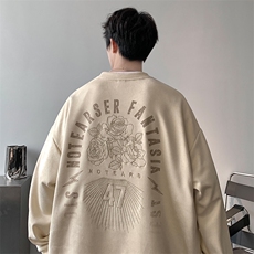 2023春季新款卫衣男款美式外套小众设计春秋装MY02386-P58，男装卫衣，星座308B-1