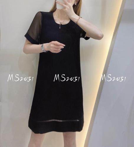 夏季连衣裙，女装连衣裙，米社