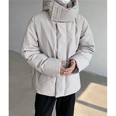 基础款工装棉服冬季情侣连帽宽松保暖外套休闲外套D387P118，男装棉衣，电商A335-1（原A458）