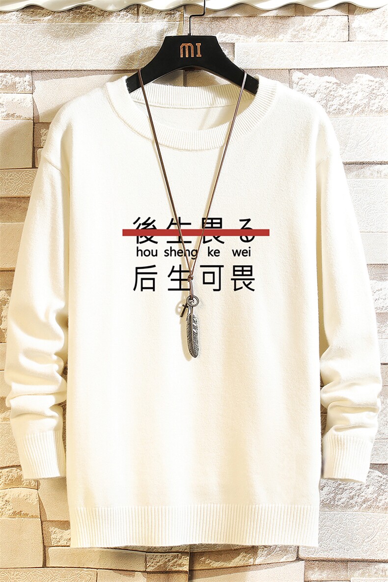 M67028-P45加绒款-P65圆领毛衣男大码针织衫男毛线衣线衫,男装针织衫/毛衣,电商A040A