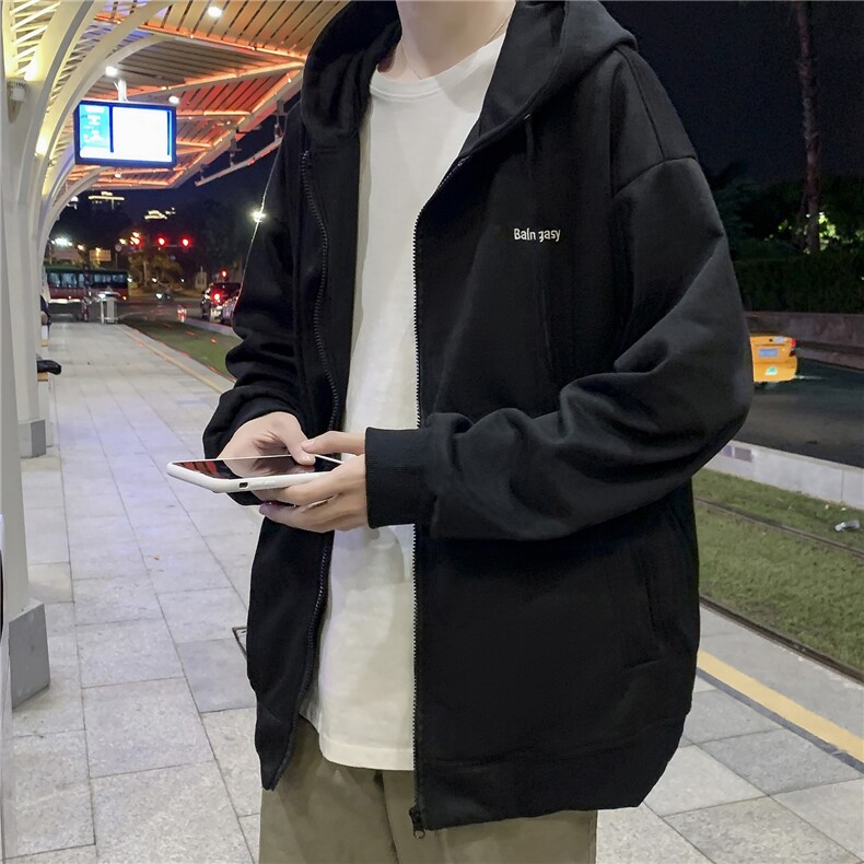 2024秋冬连帽开衫卫衣运动休闲XW190：特批35,男装卫衣,星座718-1