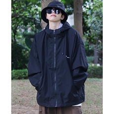 JK05-特P58春装新款防水冲锋衣情侣户外夹克大码宽松外套上衣，男装夹克，电商B327