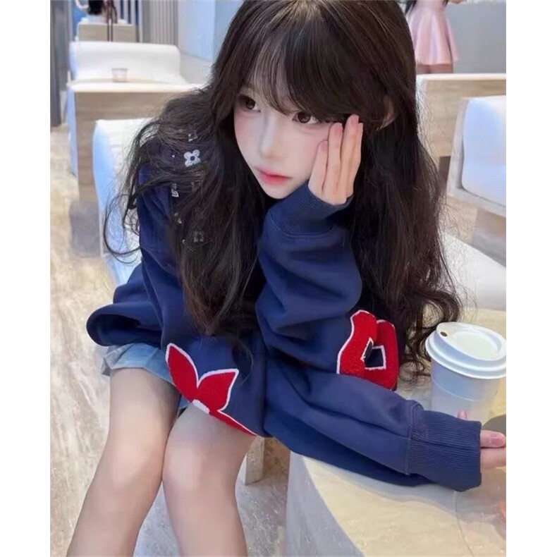 连帽拉链开衫卫衣外套男女春秋刺绣情侣宽松慵懒上衣WY8062,女装短外套,星座1116A（原606A-3）