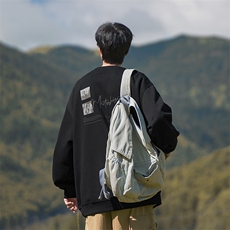 B225-A6456-P46-X58--印花圆领卫衣-(聚酯纤维），男装卫衣，电商B225