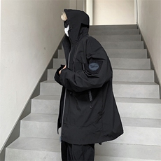 山系徒步冲锋衣外套男美式潮牌户外登山服防风防水夹克J8532-P62，男装夹克，星座1008