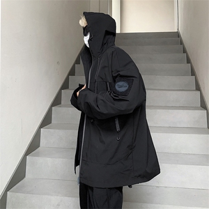 山系徒步冲锋衣外套男美式潮牌户外登山服防风防水夹克J8532-P62图片