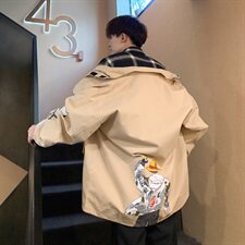 714-3-S605男生火影陆飞港风新款港风外套夹克M，男装夹克，星座714-1