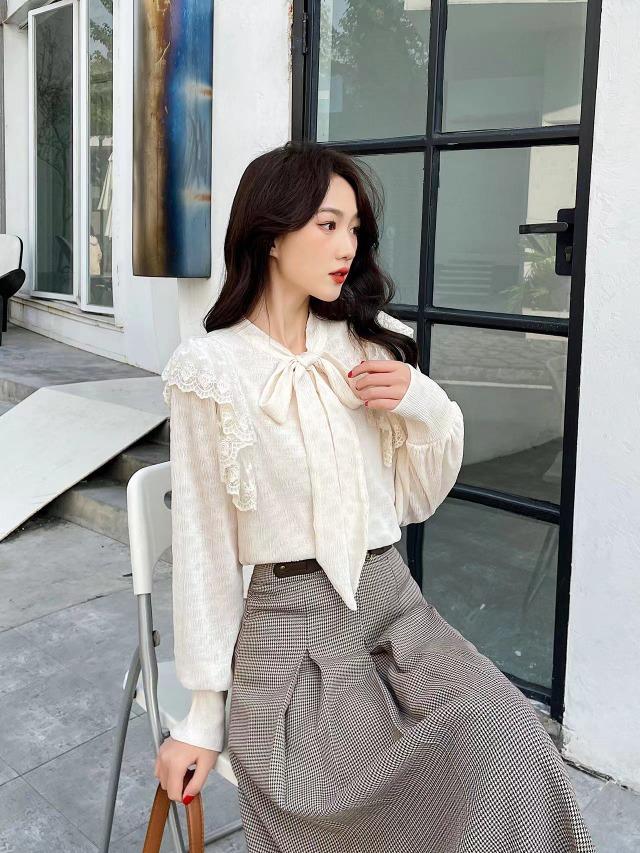 简洁名店现货4码小香风衬衣,女装其它,嘉艺格茗店