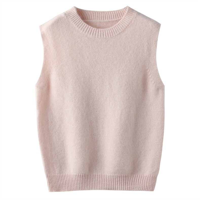 2025百搭时尚加厚儿童圆领v领马甲，童装儿童羊毛衫，暖钟情羊绒