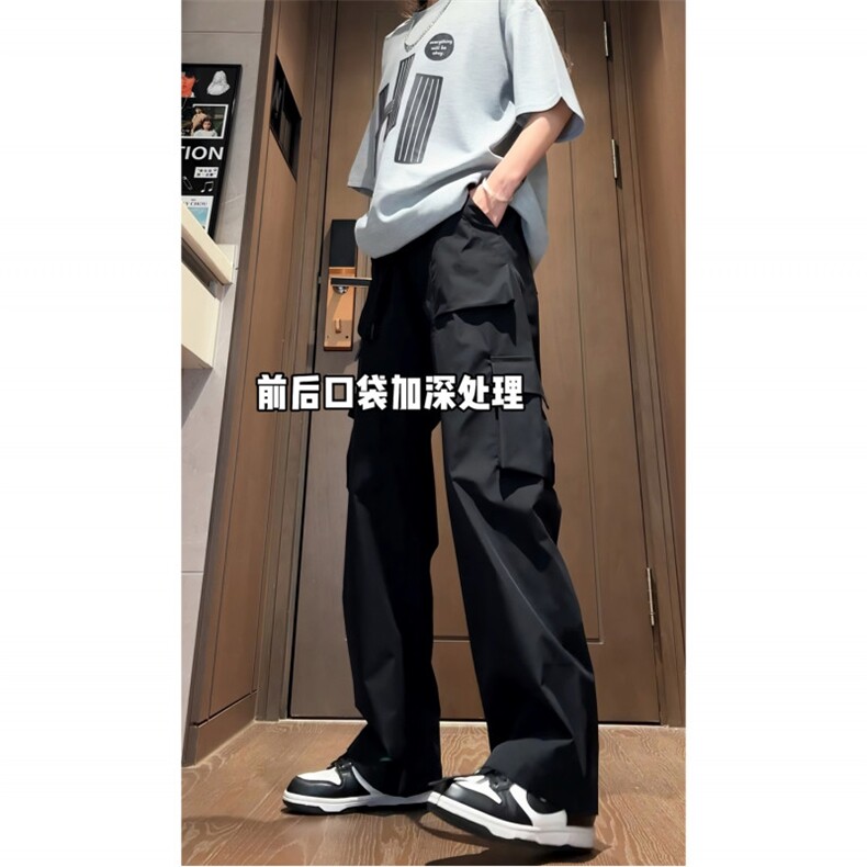 深度库存跑量春夏拖地裤休闲长裤子宽松工装裤子K2021-特P30,男装工装外套,电商A099