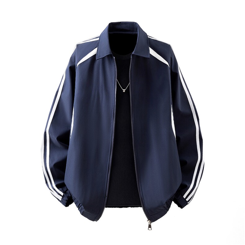 可二开美式学院风大码M-5XL棒球服夹克男立体白底JK78090P75控118，男装夹克，星座227-7