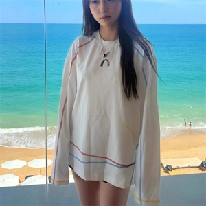 美式高街解构工艺速干长袖T恤衫男女款防晒上衣户外运动骑行服潮图片