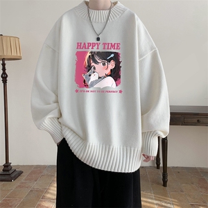 半高领毛衣男士大码针织衫男毛线衣男 M18353-P45 加绒款-P65图片