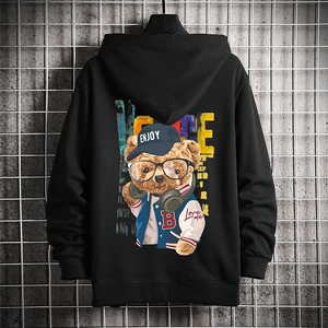 KS21211-P38加绒款-P43连帽开衫卫衣男运动外套大码班服网格,过漆卫衣搭配外套图片