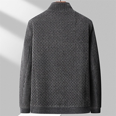 中年男新款加厚保暖夹棉冬季男装棉服爸爸装休闲外套QS3797-P180，男装棉衣，星座1105-3