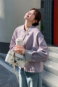 已出货春装新款~咖色皮衣外套女 1楼南36-39吾爱衣-A21-P140-K268图片