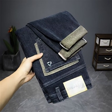 1506-1/KT58441/P47厚款牛仔裤男小脚裤秋季弹力修身潮牌韩版潮牌，男装牛仔裤，星座1506-1