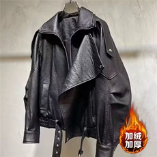网络图现货美式痞帅加绒休闲皮衣JF9152-P70绒85，男装皮衣，星座715-7