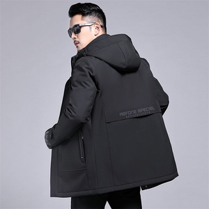 B21156钱塘2020-3可脱卸内胆男士精品90灰鸭绒羽绒服P330图片