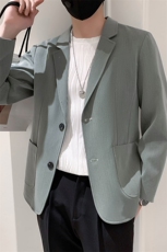 小伙风~秋季新款大口袋四色休闲西装外套K350/P105，男装西服套装，电商B331