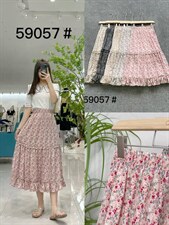 小碎花半裙,女装半身裙,千百莲