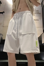 2026夏季新品50棉高品质不起球大码高街纯色休闲短裤DK007-P45，男装牛仔裤，电商A021