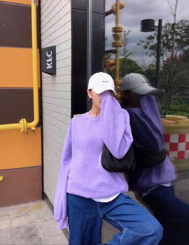 加绒卫衣，女装卫衣/绒衫，尚映