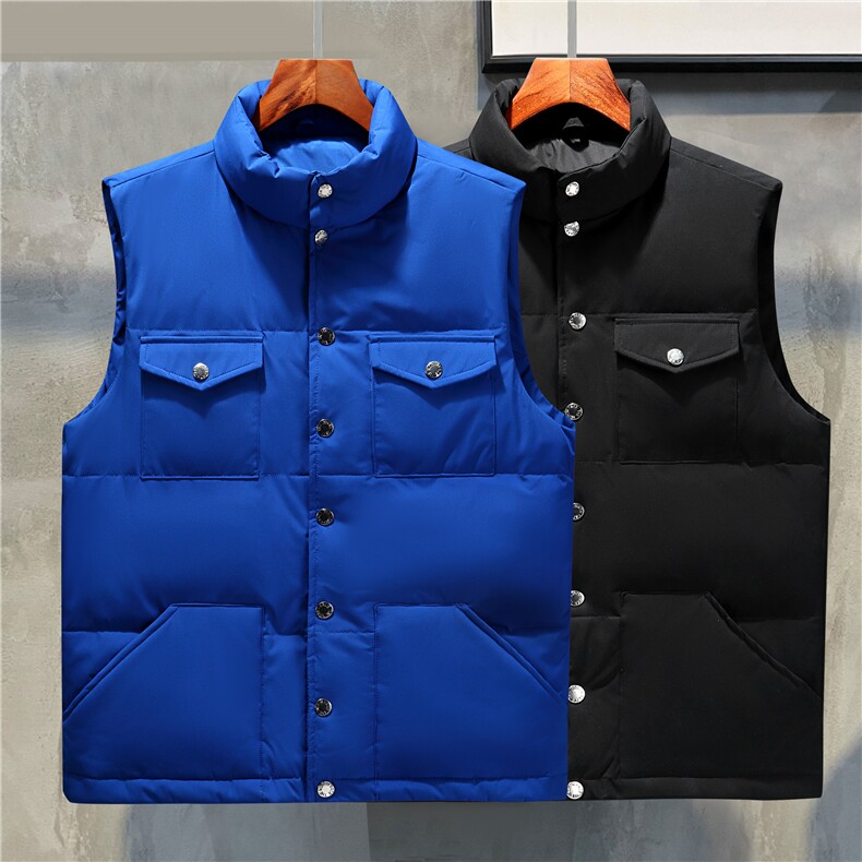 新款团体团建男女中座坎肩马甲羽绒服外套夹克可印LOOG,男装背心/马甲,星座301D-5(原星座1415）