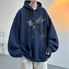 ！连帽圆领卫衣男装港风帽衫男LM151-P35，男装卫衣，电商B367