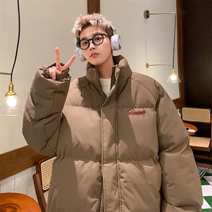 现货 抖音得物可供视频 冬季三防加厚羽绒棉衣外套面包棉服 81135图片