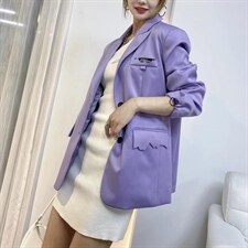 现货秋装新款小西装外套，女装西装，艾涵o