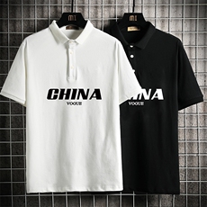 PL57001-P35翻领短袖polo衫男大码胖子半袖t恤男有领保罗衫，男装Polo衫，电商A040A