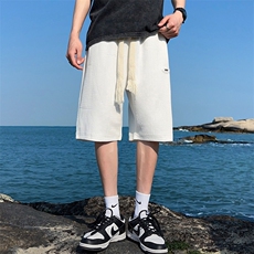 短裤男夏季薄款潮牌工装休闲裤美式宽松男生运动五分裤DK0663-P38，男装休闲裤，星座308B-2